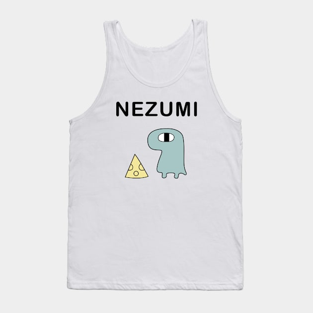 Nichijou Yuuko Aioi Nezumi Rat Tank Top by aniwear